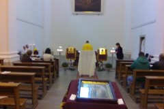 První sv. liturgie v Chrámě sv. Vojtěcha (24.9.2017)
